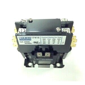 Jard / Mars 17425 Contactor 2 Pole, 40 amp Full Load, 24 VAC (NEW) 032524